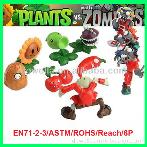OEM Beautiful toys / Plastic plants vs zombies figures